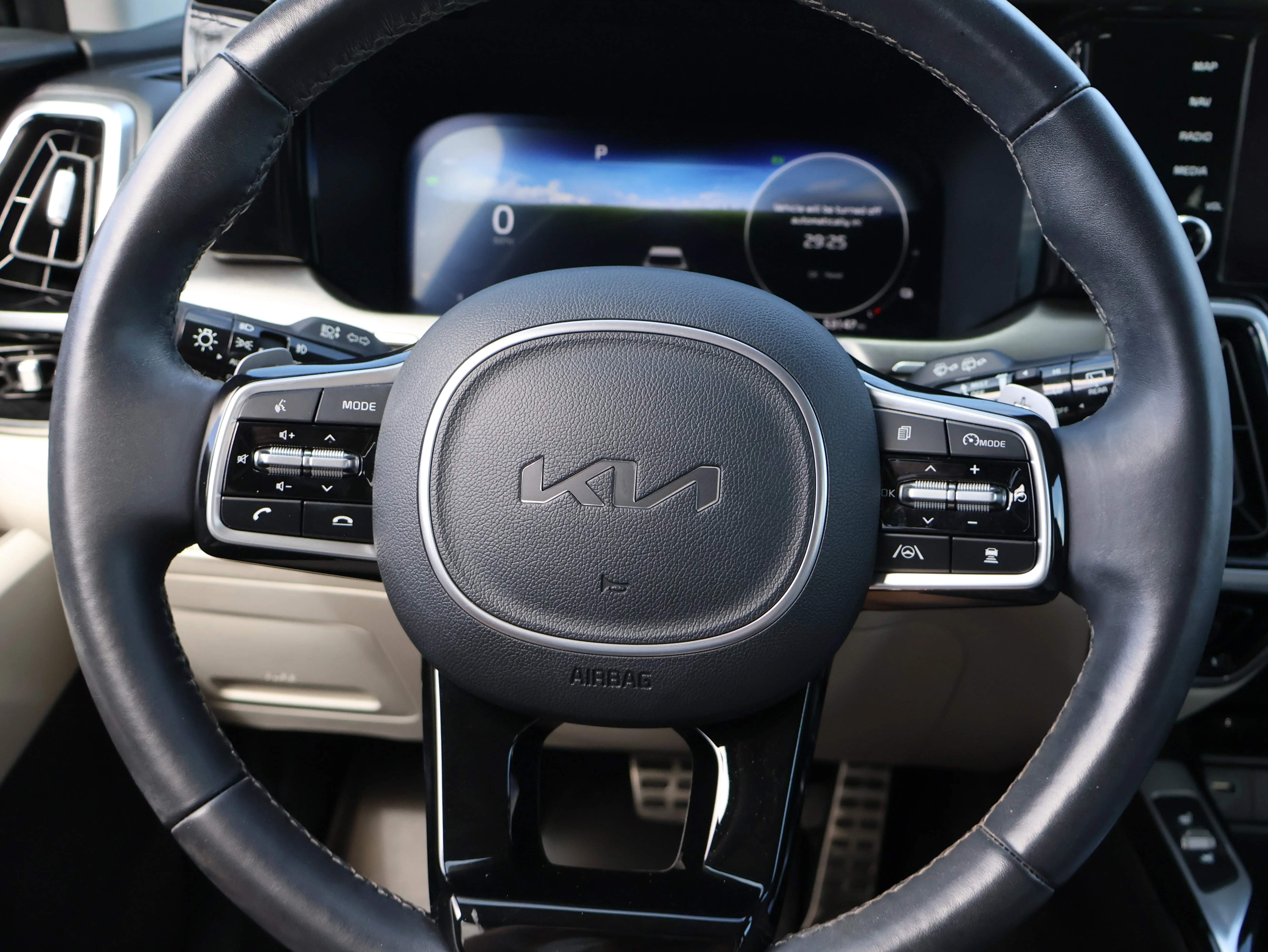 Used 2023 Aurora Black Kia SX Prestige image 43