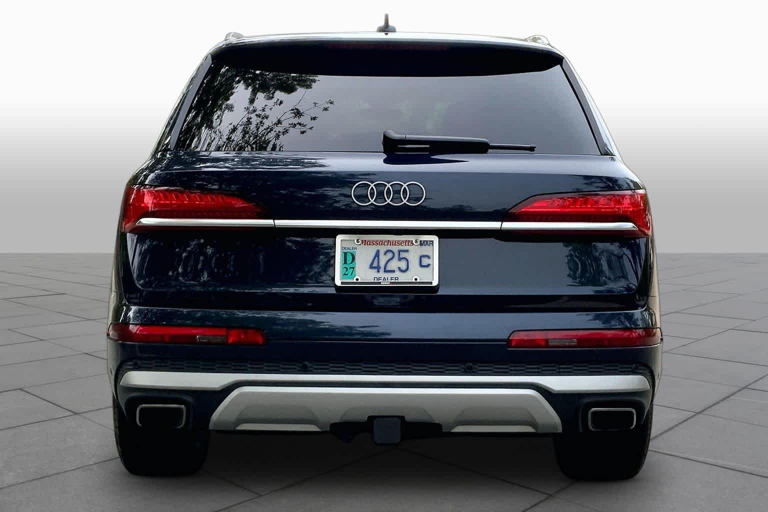 Used 2025 Waitomo Blue Metallic Audi Premium Plus image 4