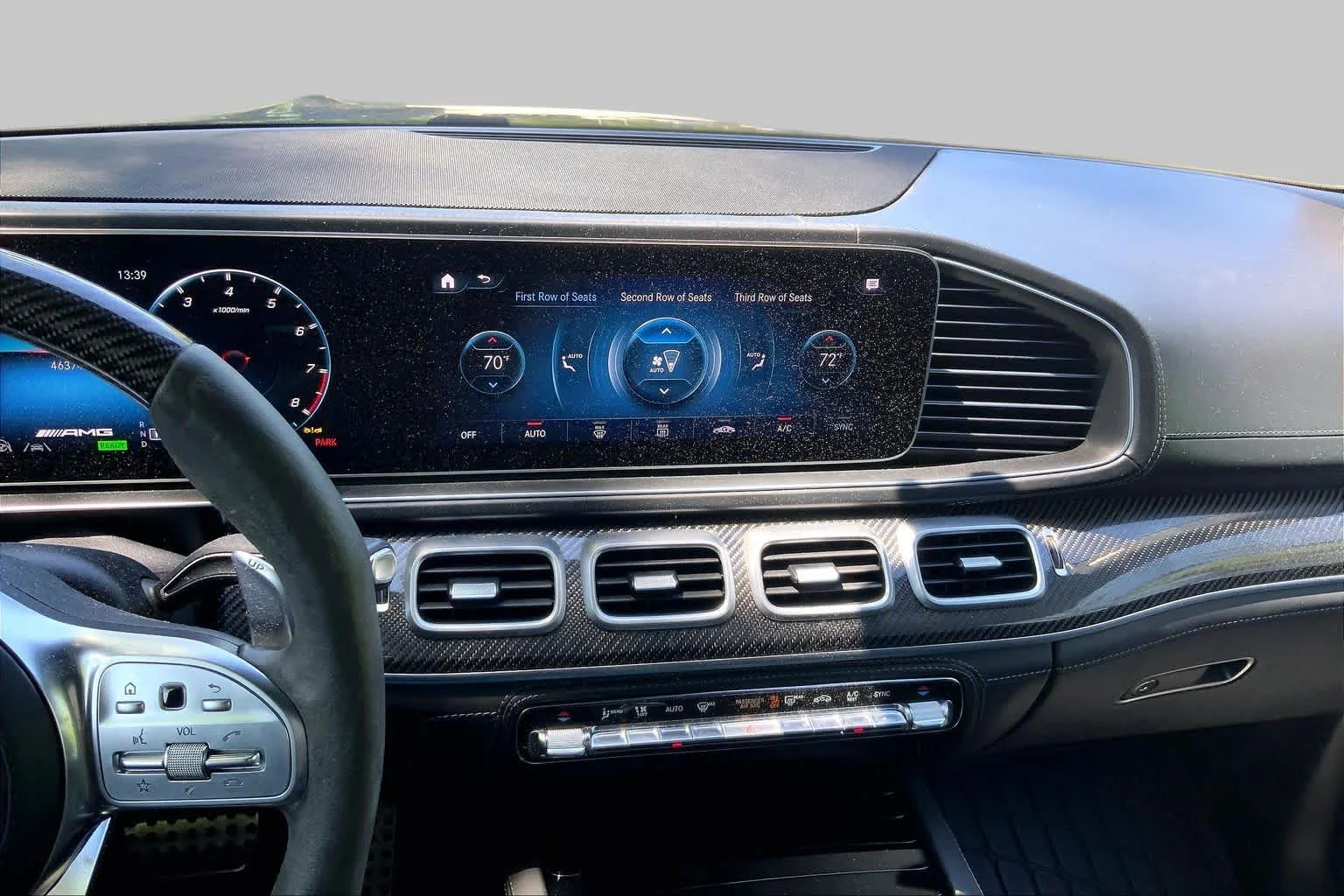 Used 2022 Obsidian Black Metallic Mercedes-Benz AMG® GLS 63 image 28