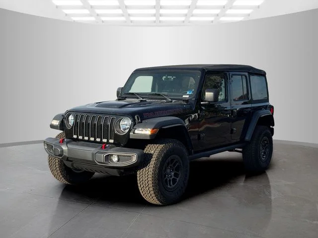 Used 2022 Black Jeep Unlimited Rubicon image 3