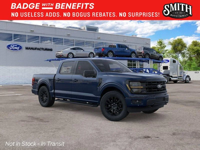New 2026 Antimatter Blue Metallic Ford XLT image 8