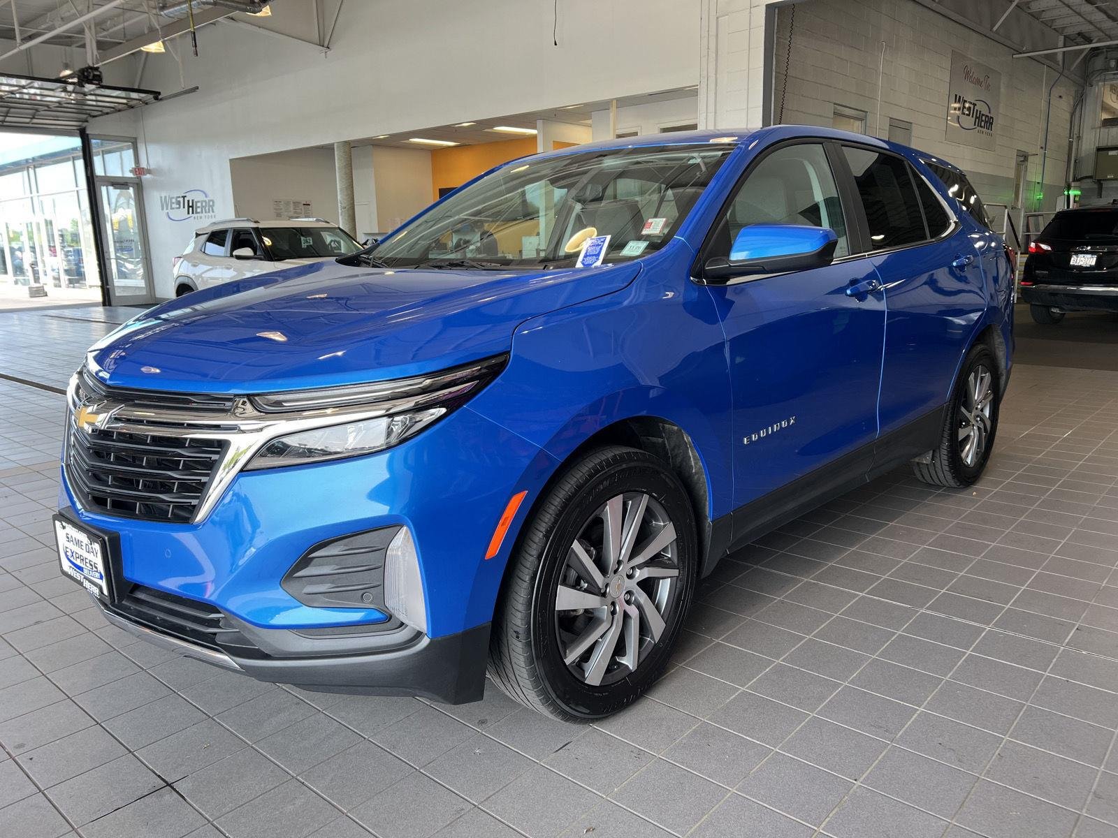 Used 2024 Riptide Blue Metallic Chevrolet LT image 4