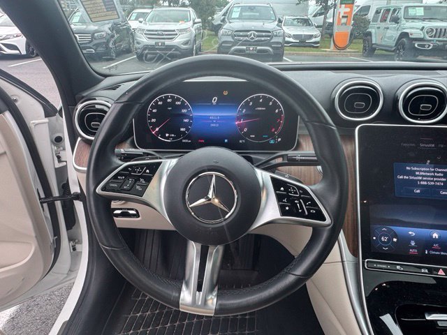 Used 2023 Polar White Mercedes-Benz C 300 image 7
