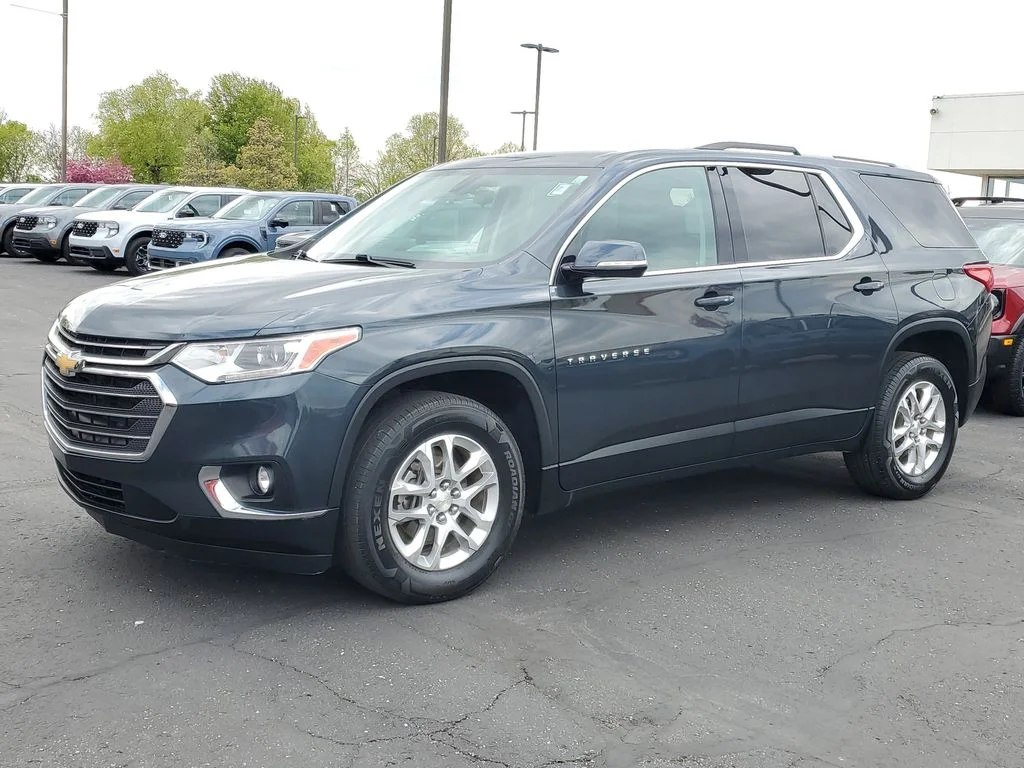 Used 2018 Chevrolet Traverse 1LT with VIN 1GNERGKW1JJ160753 for sale in Saint Johns, MI