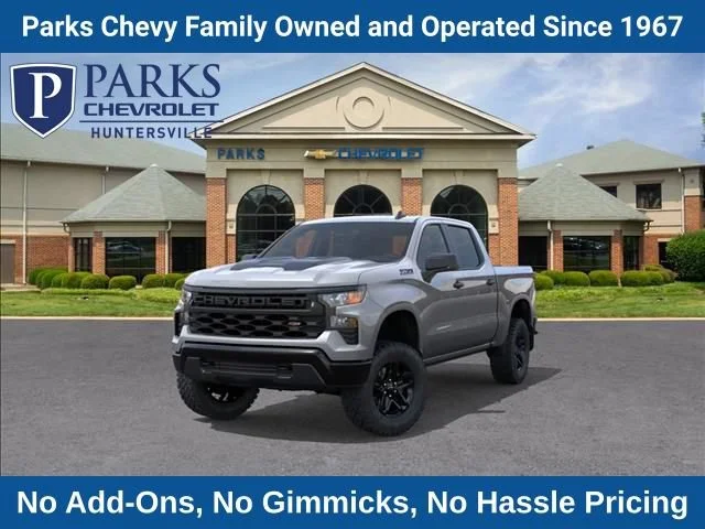 New 2026 Sterling Gray Metallic Chevrolet Custom Trail Boss image 1