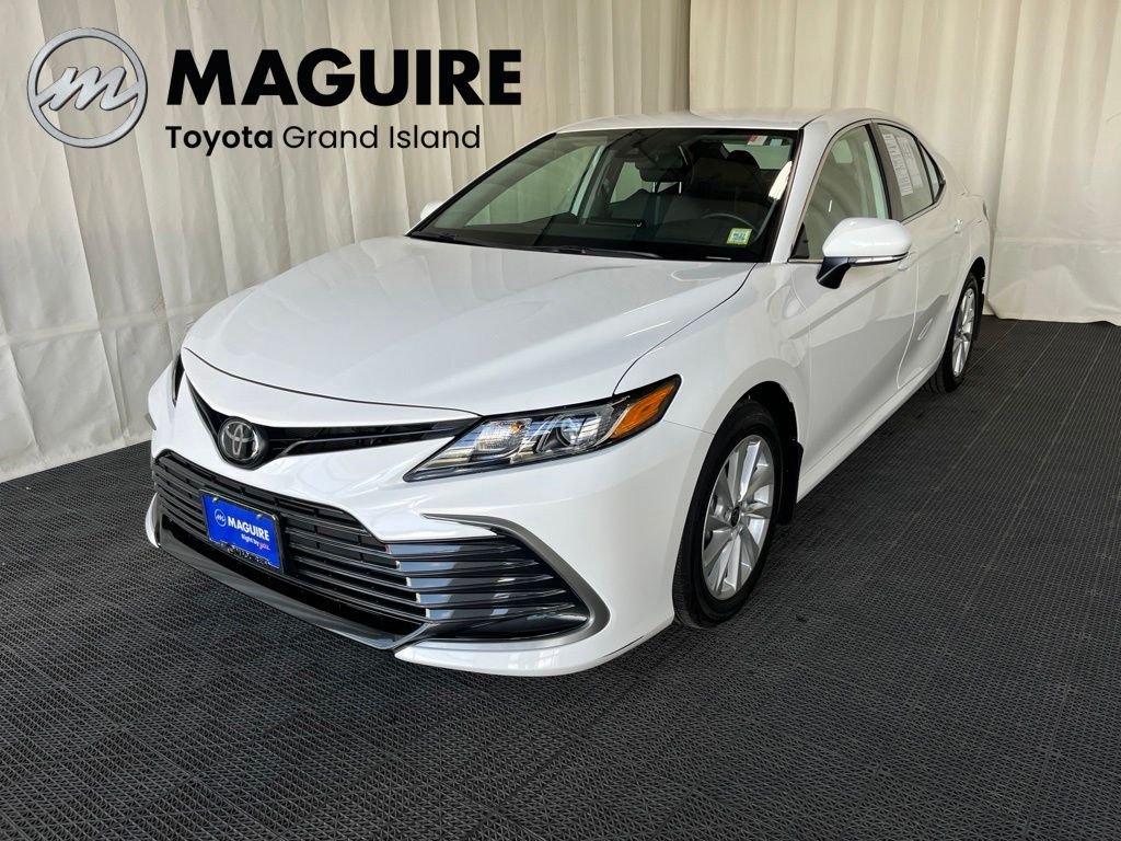 Certified Used 2024 White Toyota LE image 1
