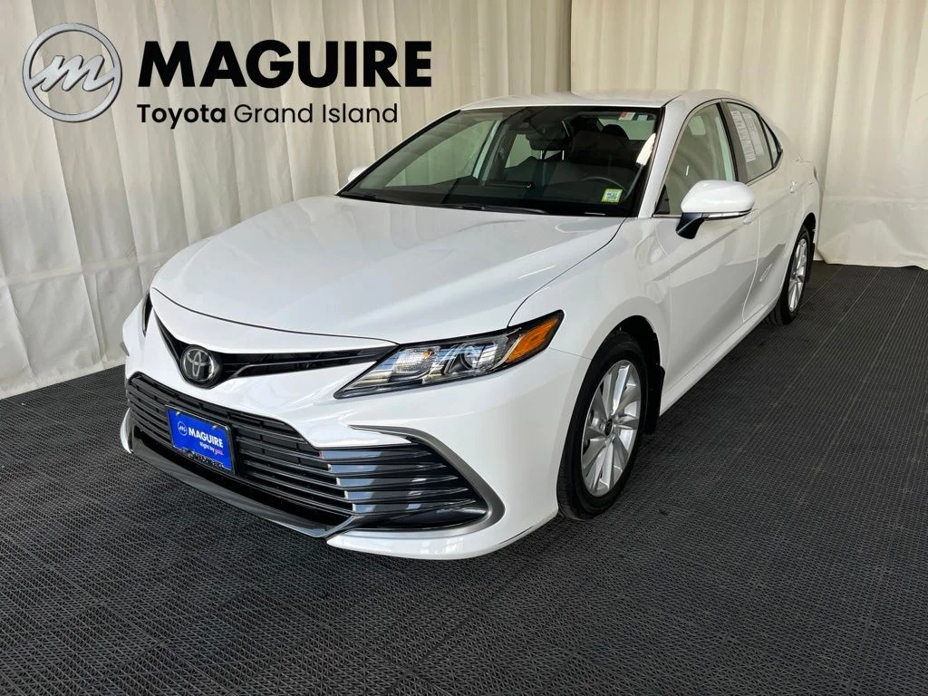 Used 2024 White Toyota LE image 1