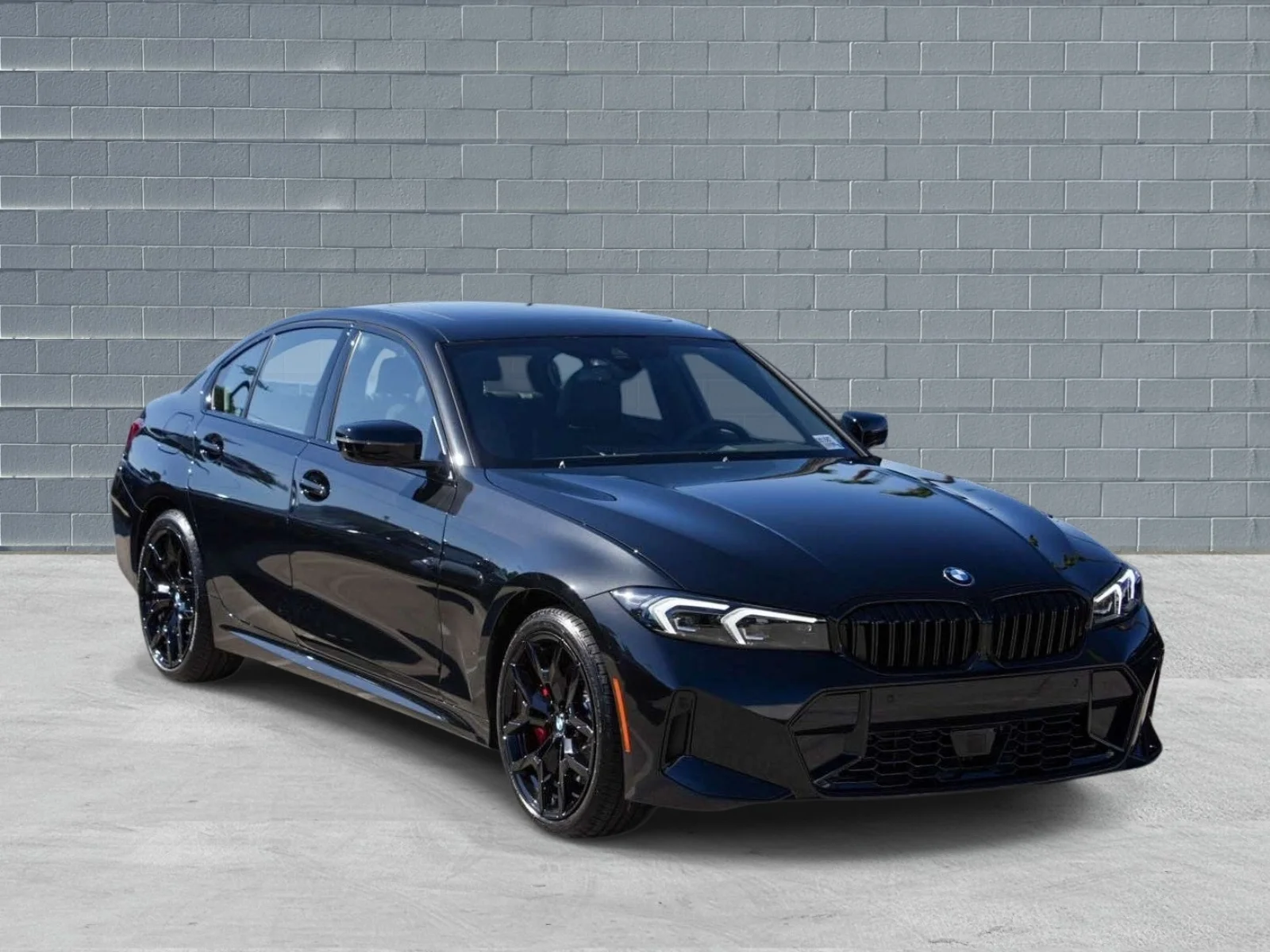 New 2026 Black Sapphire Metallic BMW 330i image 1