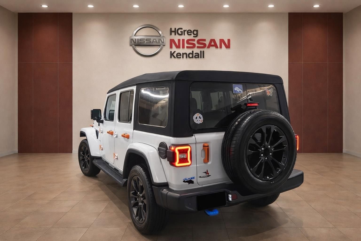 Used 2024 Jeep Wrangler 4xe Sahara 4XE with VIN 1C4RJXP65RW203600 for sale in Palmetto Bay, FL