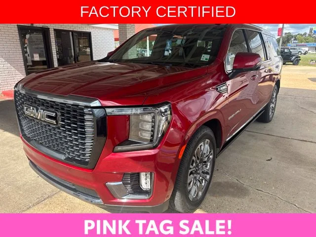 Certified Used 2023 Red GMC Denali Ultimate image 1