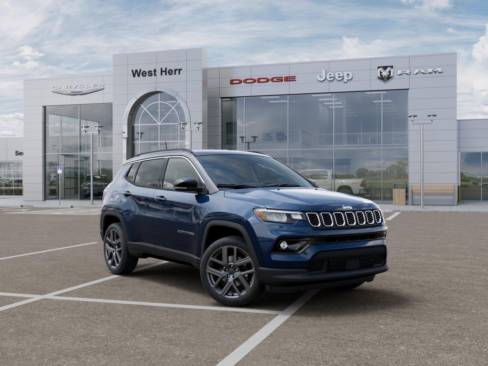 New 2026 Fathom Blue Pearl Coat Jeep COMPASS LIMITED ALTITUDE 4X4 image 5