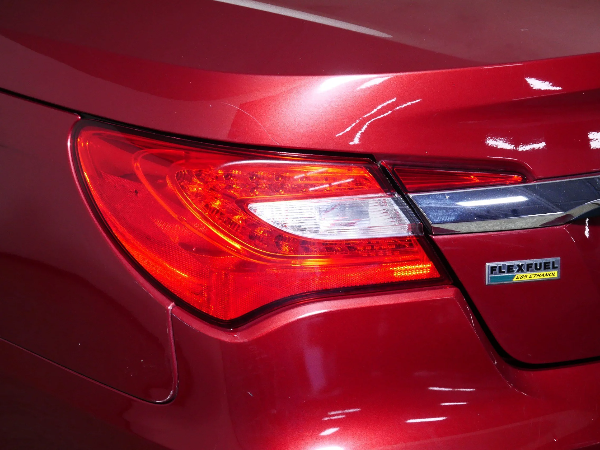 Used 2012 Deep Cherry Red Crystal Pearl Chrysler Touring image 17