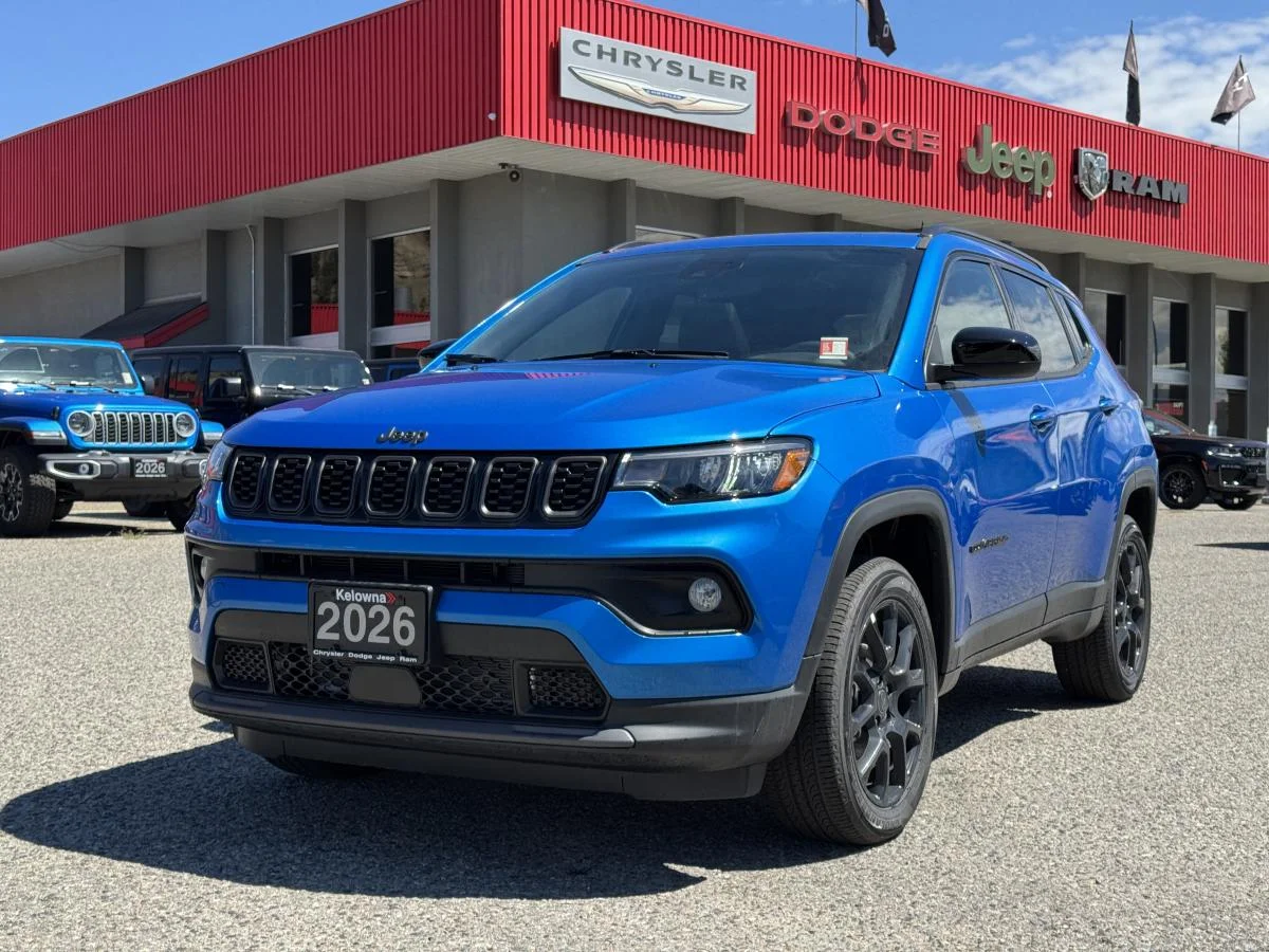 New 2026 Blue Jeep North image 1