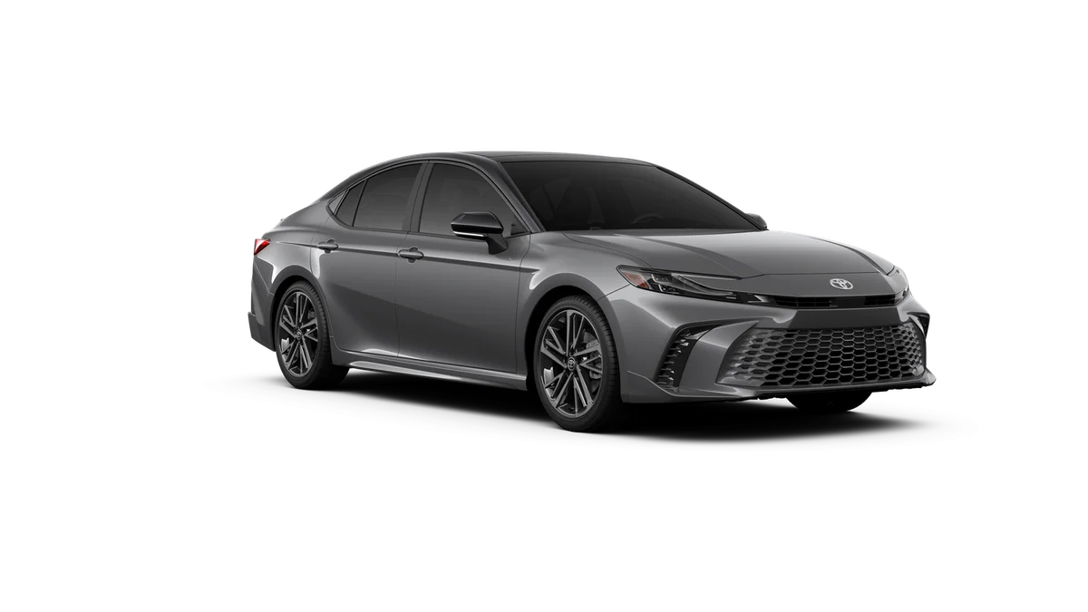 New 2026 Heavy Metal with Midnight Black Metallic roof Toyota XSE image 15