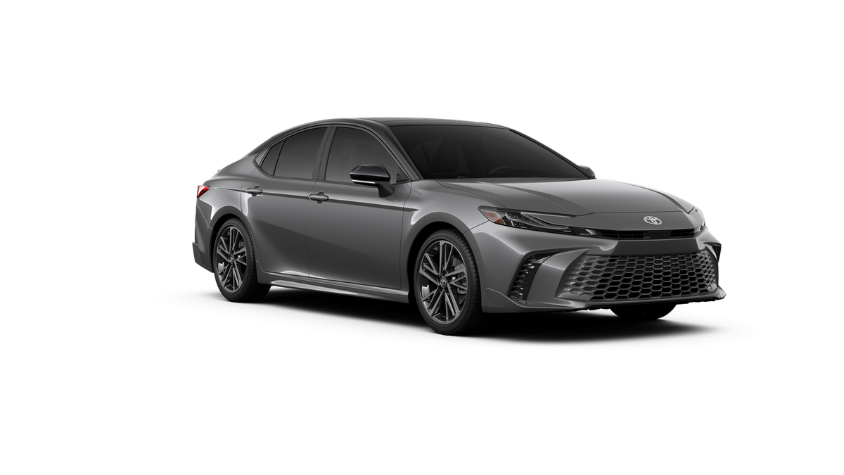 New 2026 Heavy Metal with Midnight Black Metallic roof Toyota XSE image 15