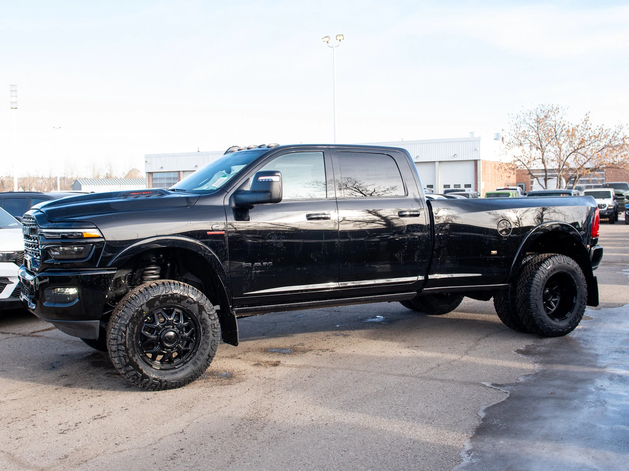 New 2026 Black RAM Limited*, 5 Inch Lift, 37s, Fuel Wheels image 5