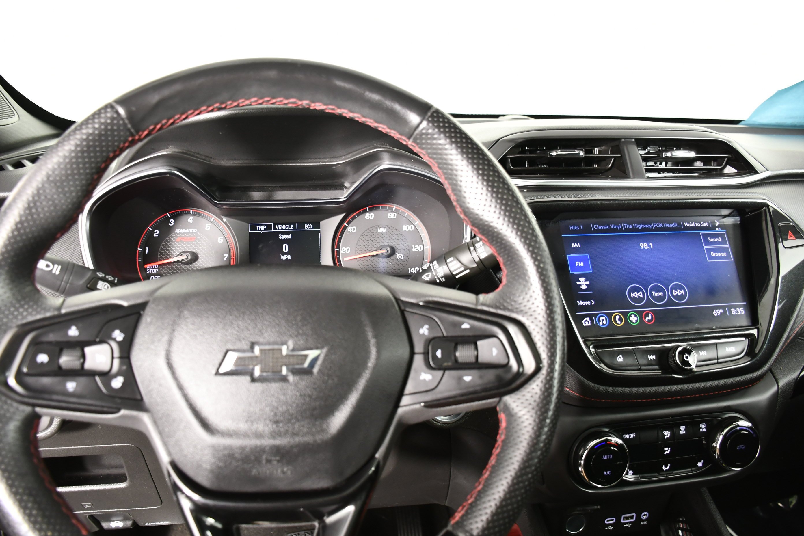 Used 2023 Mosaic Black Metallic Chevrolet RS image 16