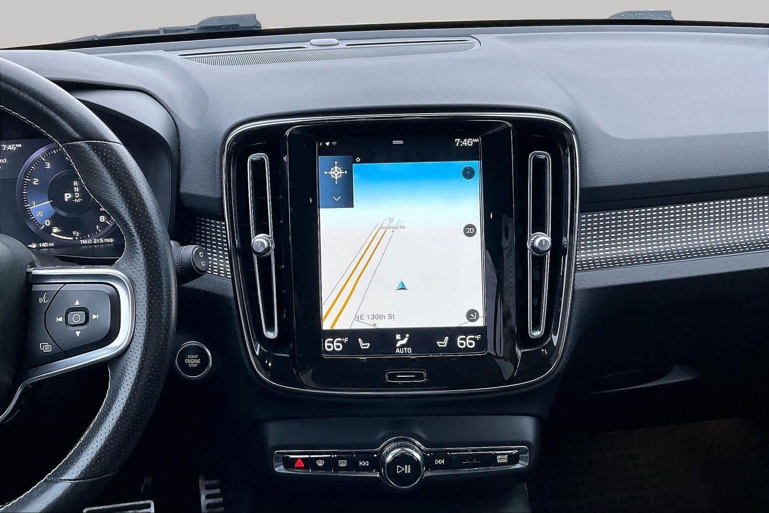 Used 2021 Black Stone Volvo R-Design image 8