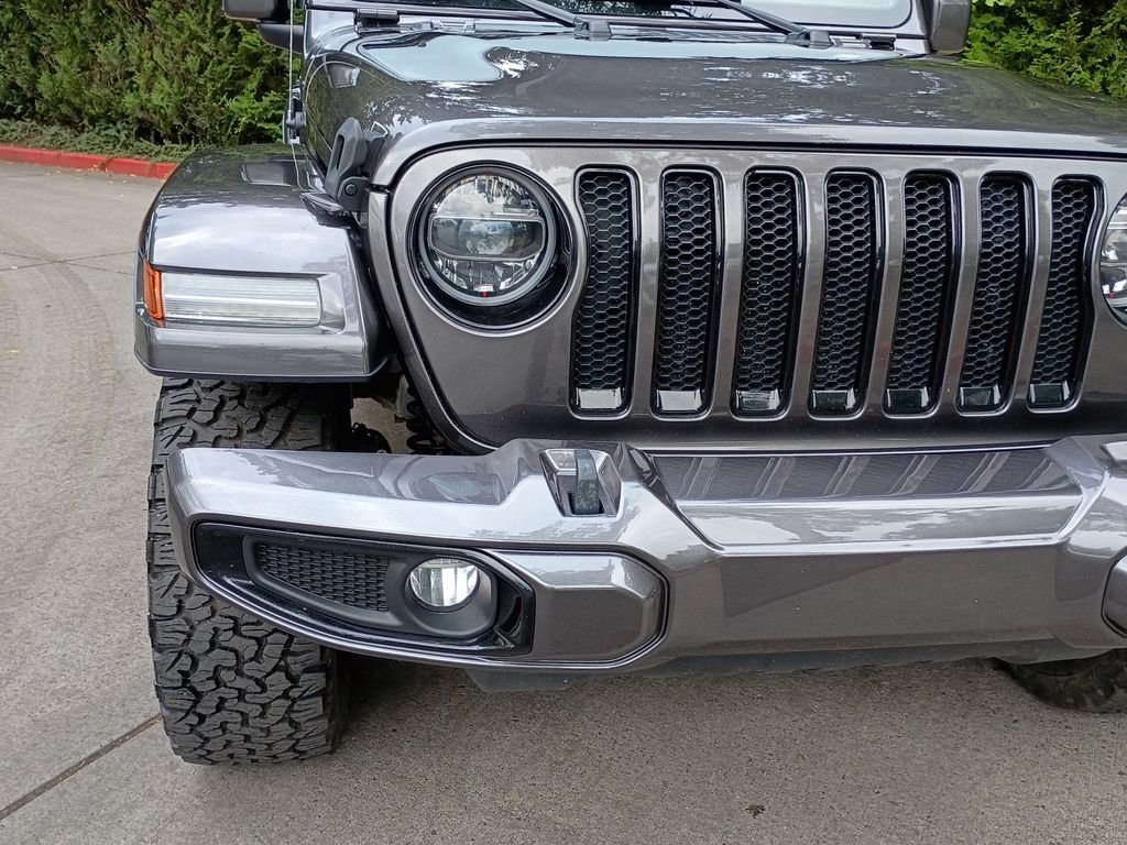 Used 2021 Gray Jeep Unlimited Sahara image 12