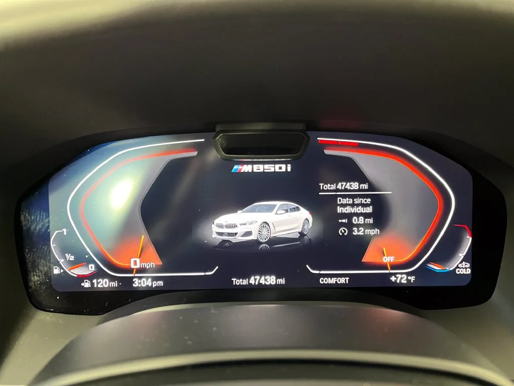 Used 2020 White BMW M850i xDrive Gran Coupe image 2