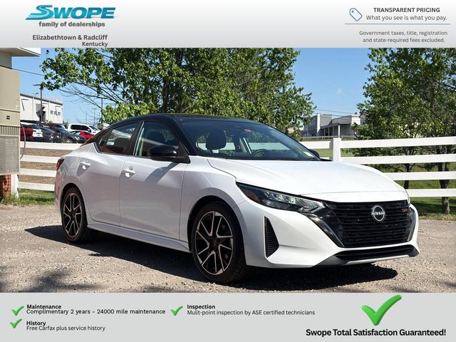 Nissan Sentra SR in Elizabethtown #T26761490A | Swope Nissan
