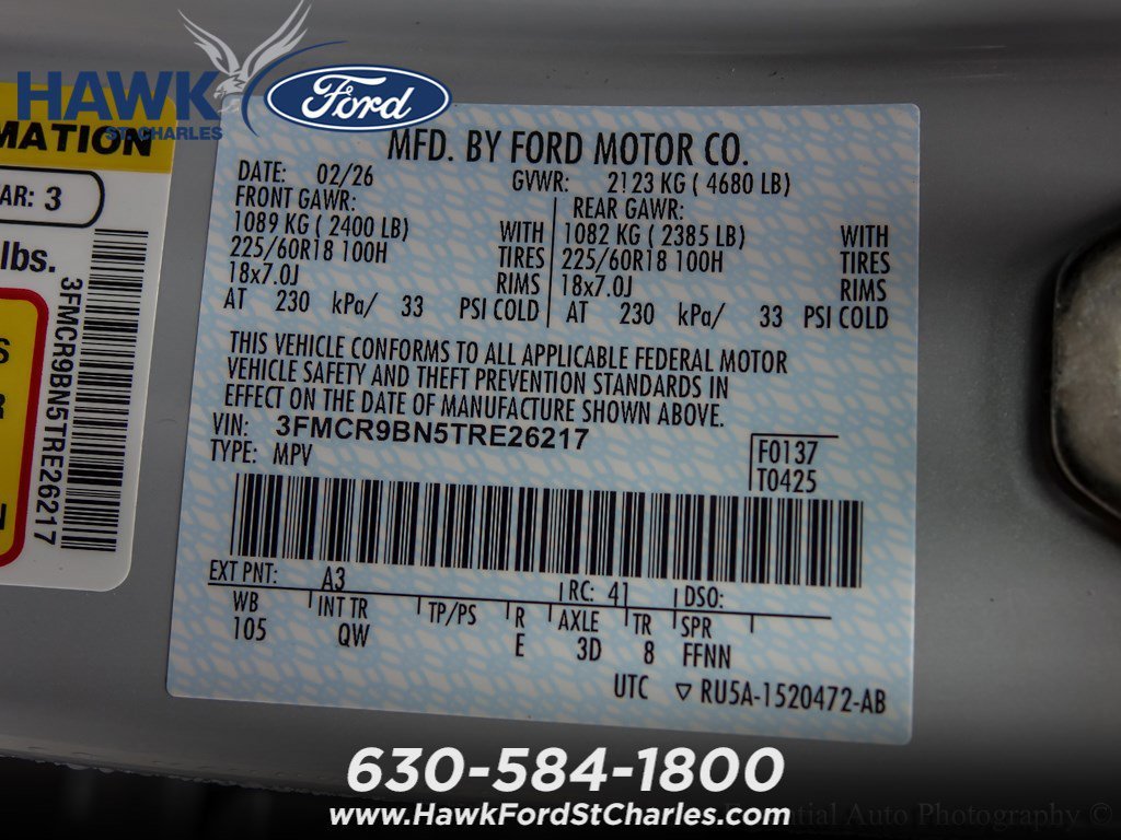 New 2026 Space White Metallic Ford Big Bend® image 19