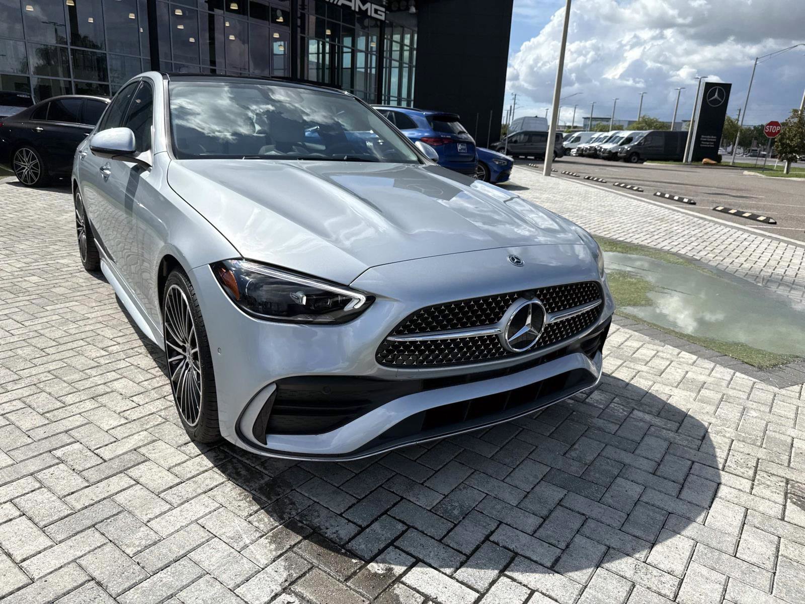 New 2026 Silver Metallic Mercedes-Benz C 300 Sedan image 8