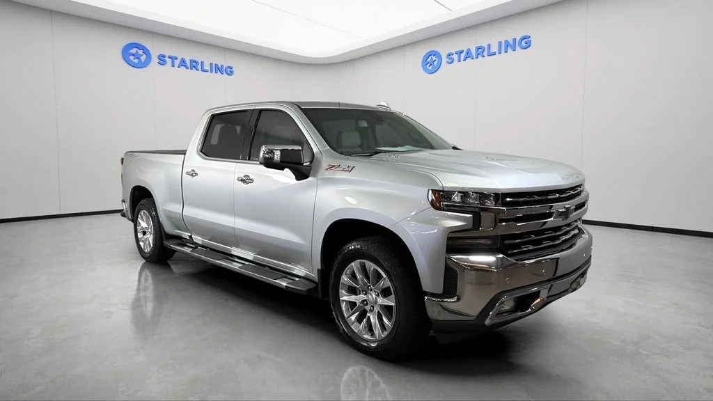 Used 2021 SILVER ICE METALLIC Chevrolet LTZ image 14