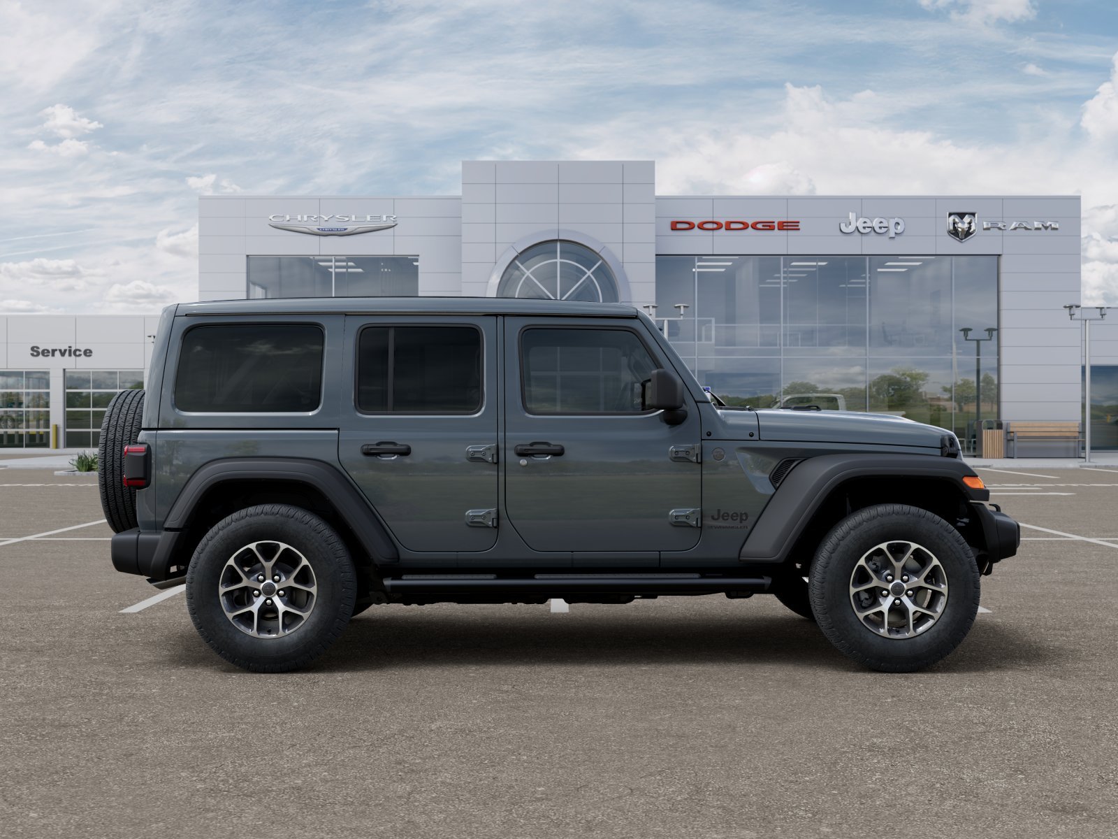 New 2026 Anvil Clear-Coat Exterior Paint Jeep Sport S image 46