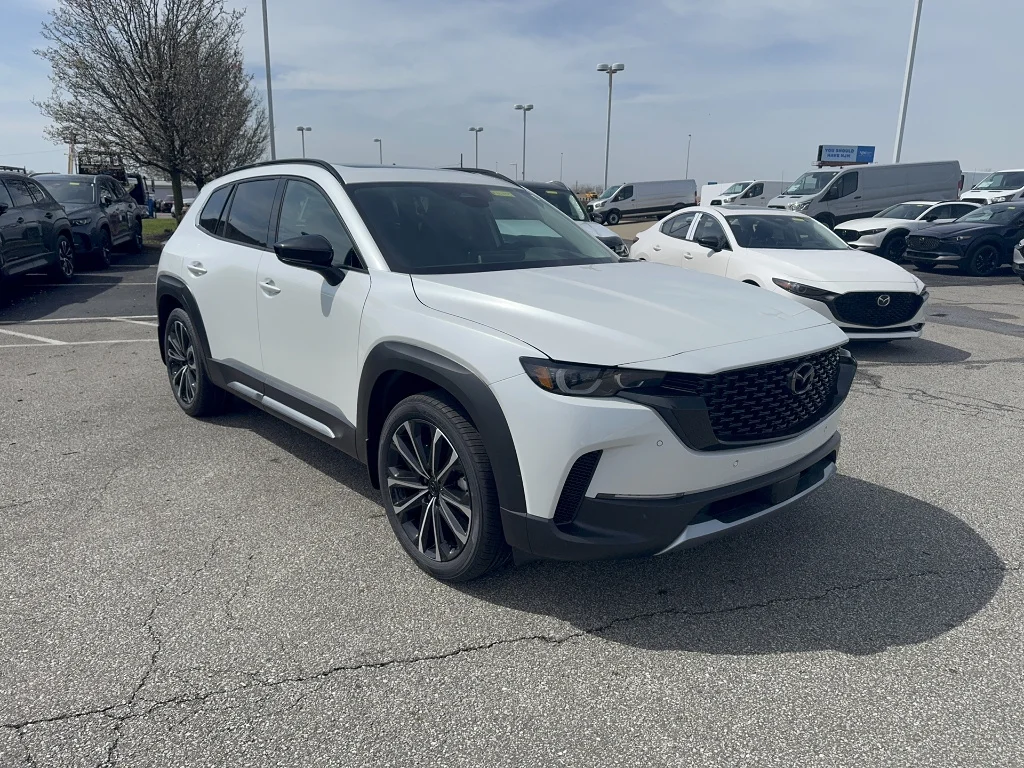 New 2026 Wind Chill Pearl Mazda 2.5 Turbo AWD image 3