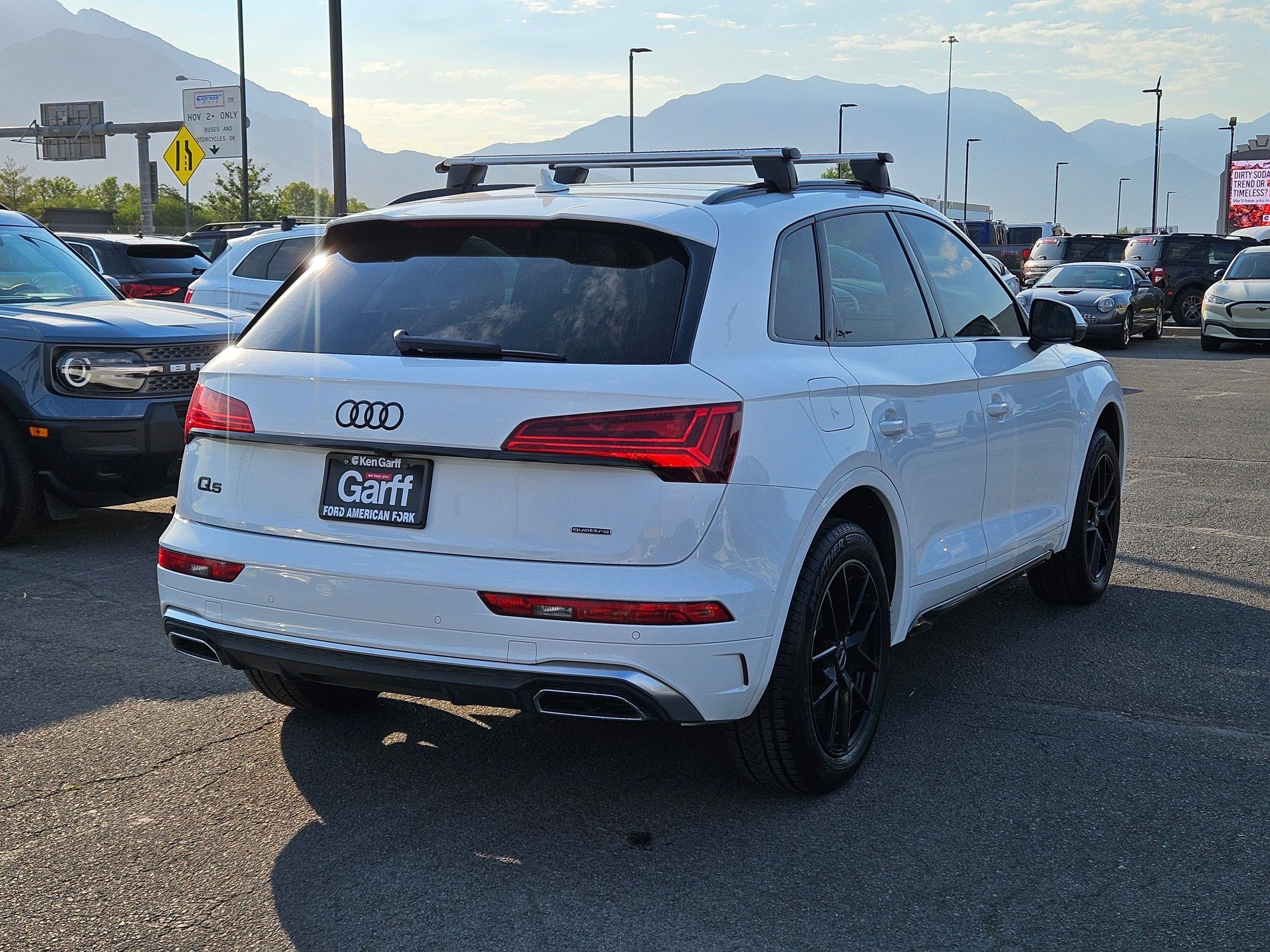 Certified Used 2022 Ibis White Audi S line Premium Plus image 3