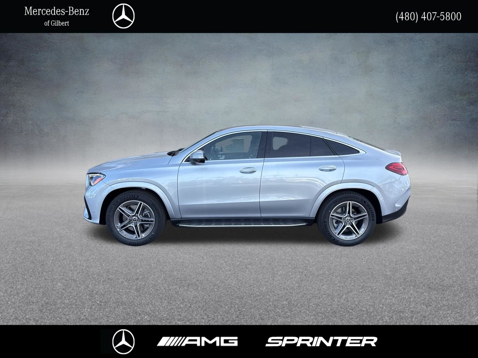 New 2026 Cirrus Silver Metallic Mercedes-Benz GLE 450 Coupe image 3