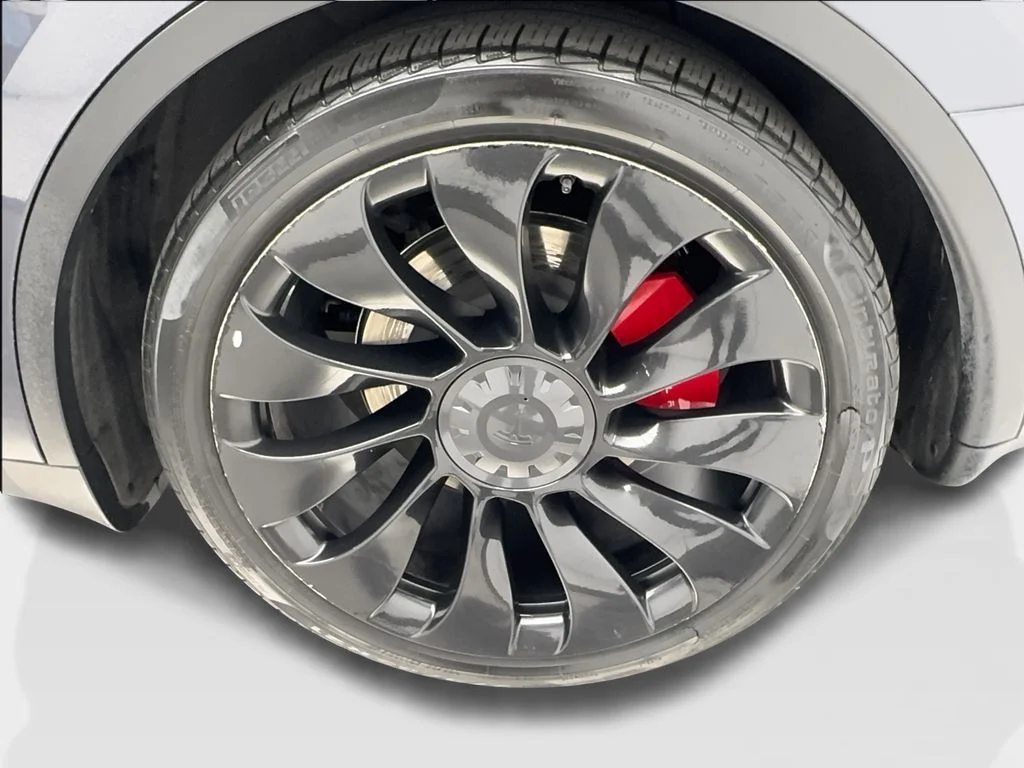 Used 2022 Gray Tesla Performance image 11