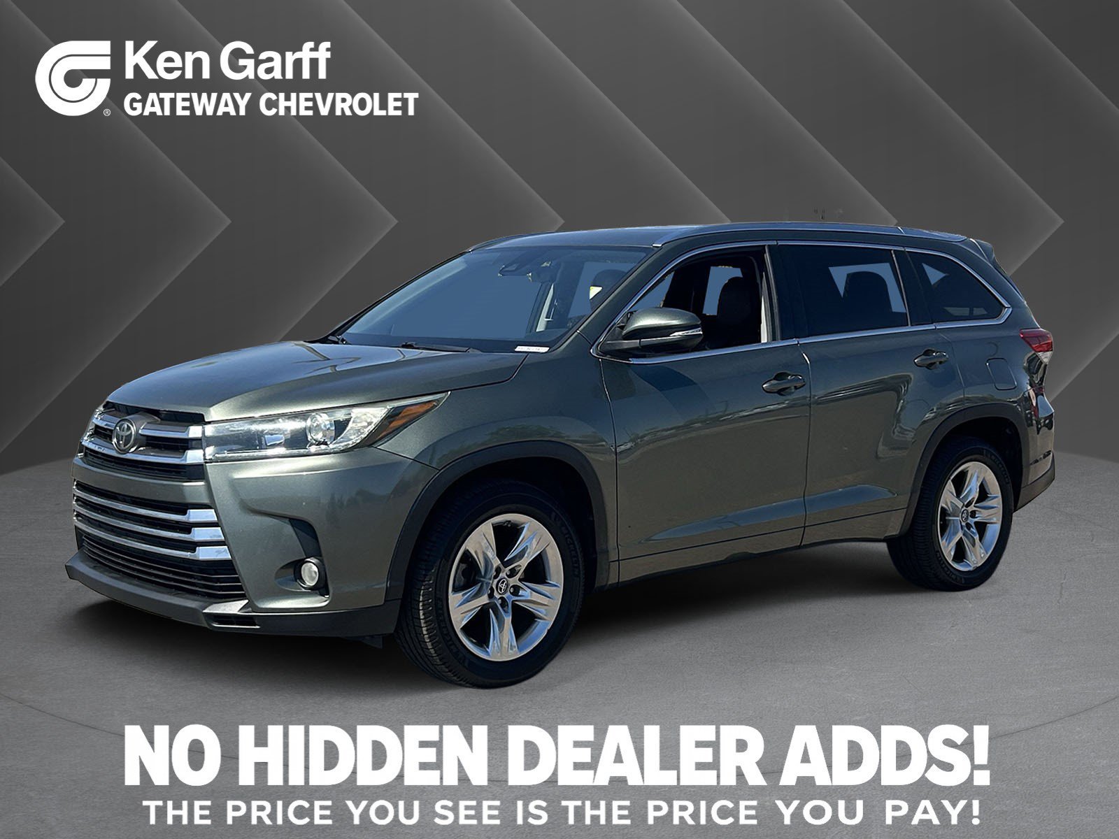 Used 2017 Jade Metallic Toyota Limited image 1