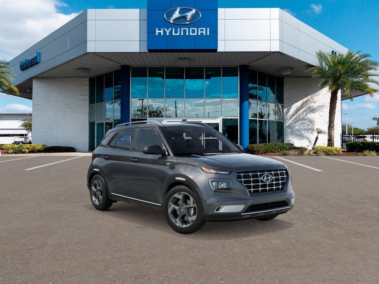 New 2026 Ecotronic Gray w/Black Roof Hyundai SEL w/Two-Tone Roof image 2