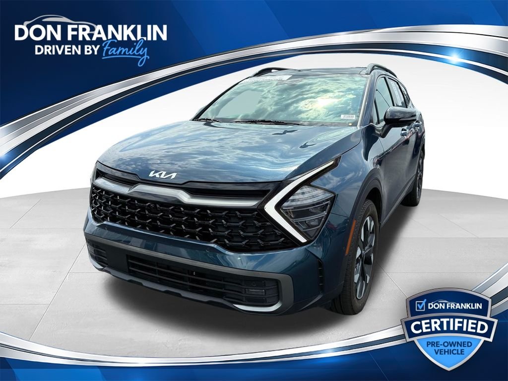 Used 2024 Blue Kia X-Line Prestige image 1