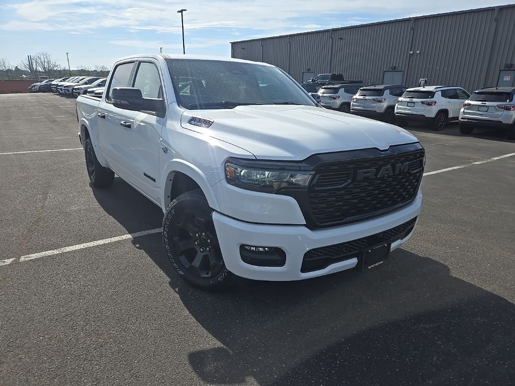 New 2026 Bright White Clear-Coat Exterior Paint RAM Big Horn/Lone Star image 1
