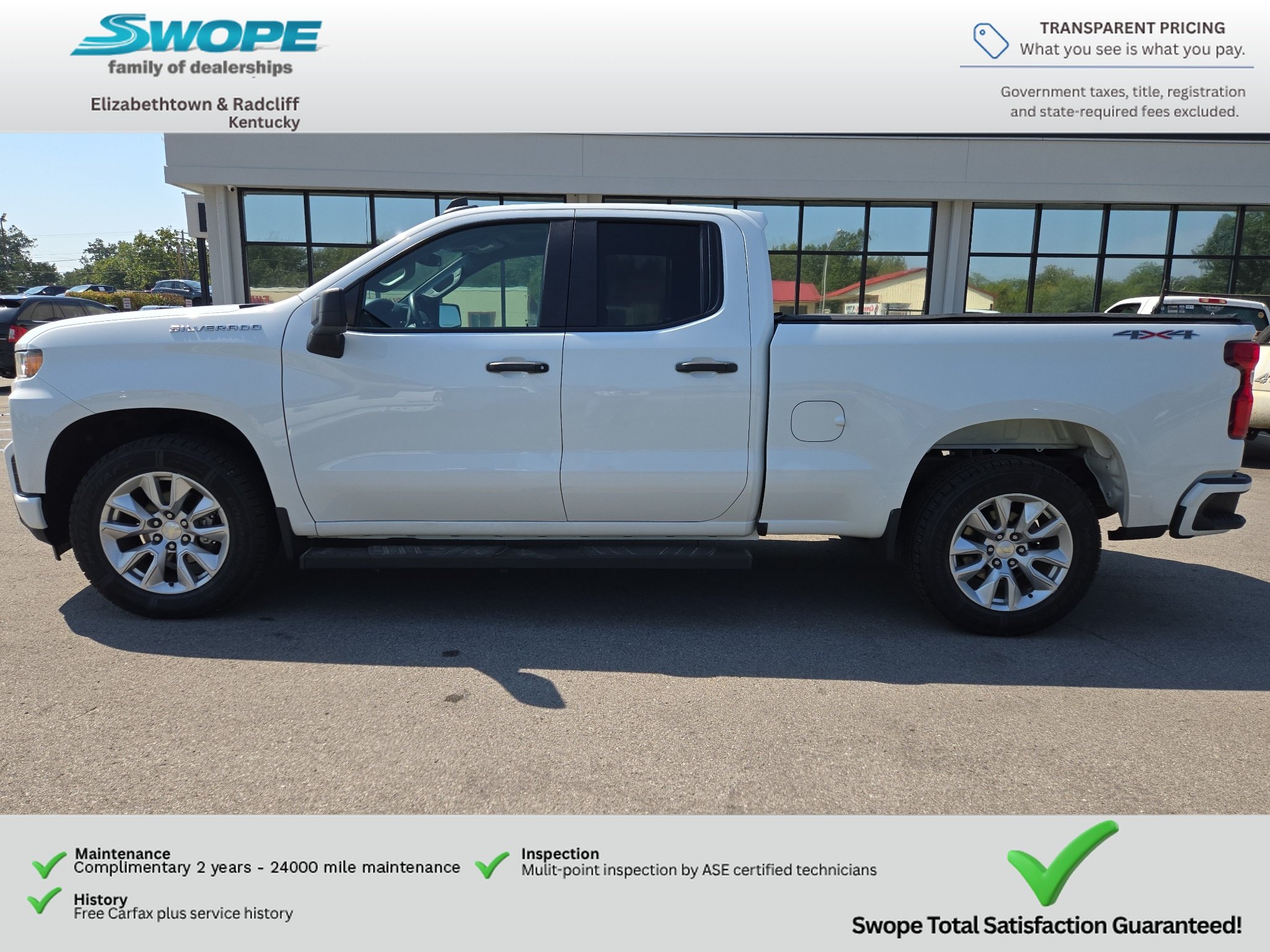 Used 2020 Summit White Chevrolet Custom image 4