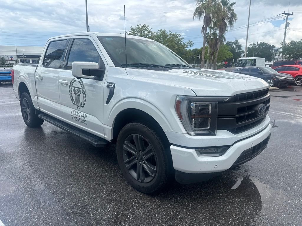Used 2023 White Ford Lariat image 3