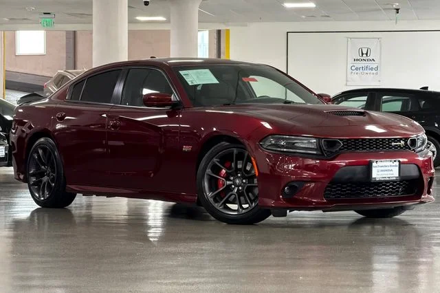 Used 2021 Octane Red Pearlcoat Dodge R/T Scat Pack image 2