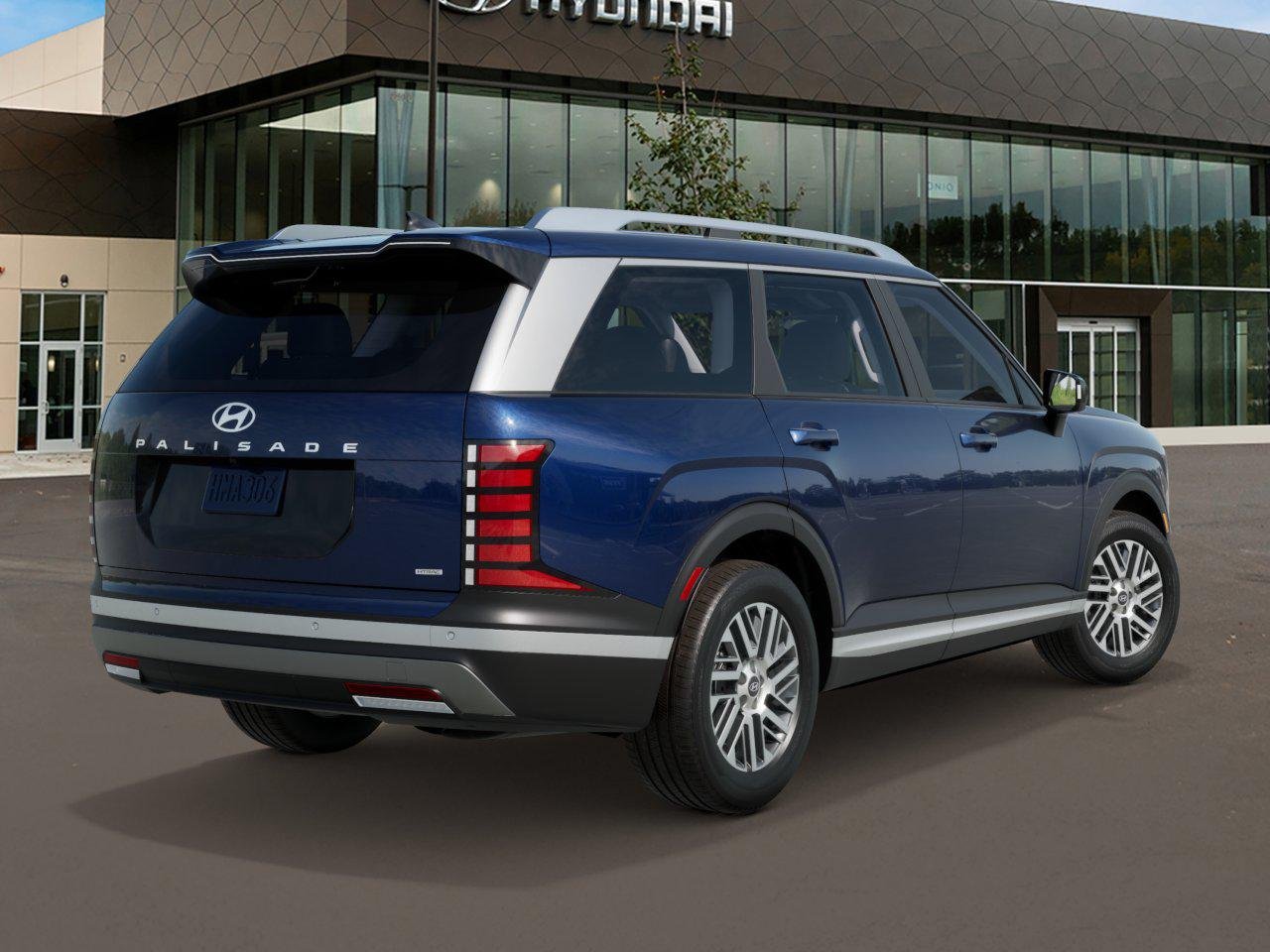 New 2026 Classy Blue Pearl Hyundai SEL 7P AWD image 22