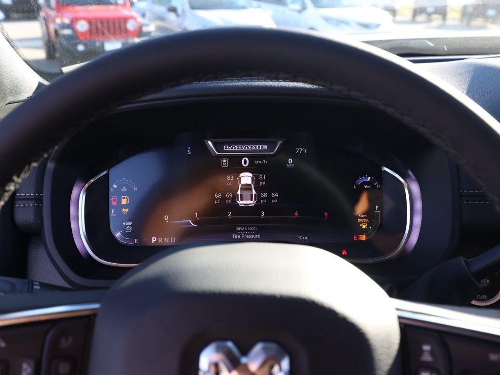 New 2026 Diamond Black Crystal Pearl-Coat Exterior Paint RAM Laramie image 26