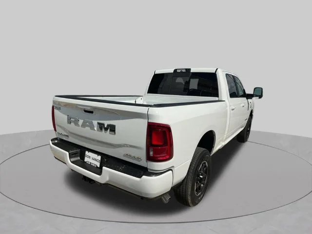 New 2026 Bright White Clear-Coat Exterior Paint RAM Laramie image 5