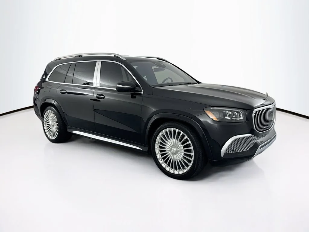 Used 2021 Black Mercedes-Benz Maybach GLS 600 image 3
