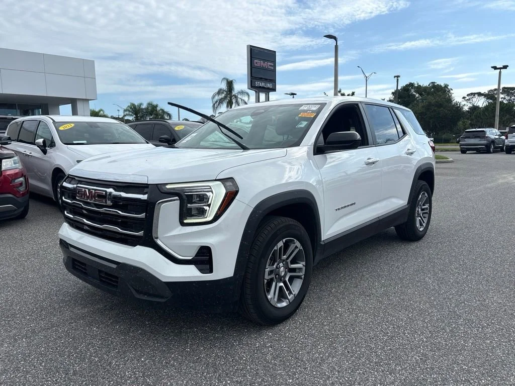 Used 2025 Summit White GMC Elevation image 1