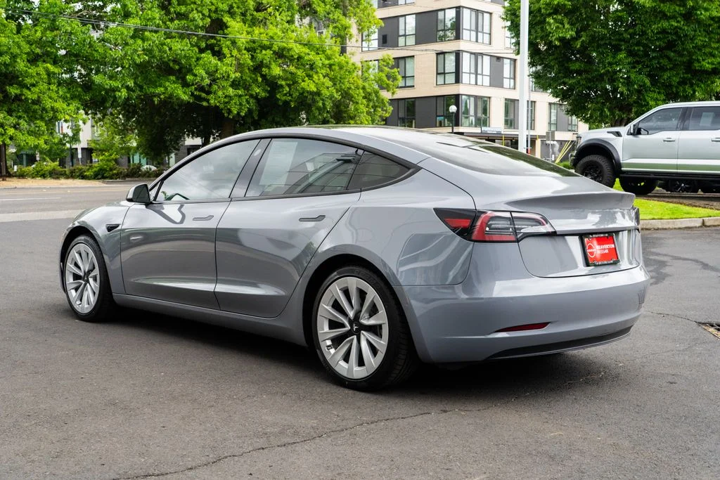 Used 2021 Gray Tesla Long Range image 4