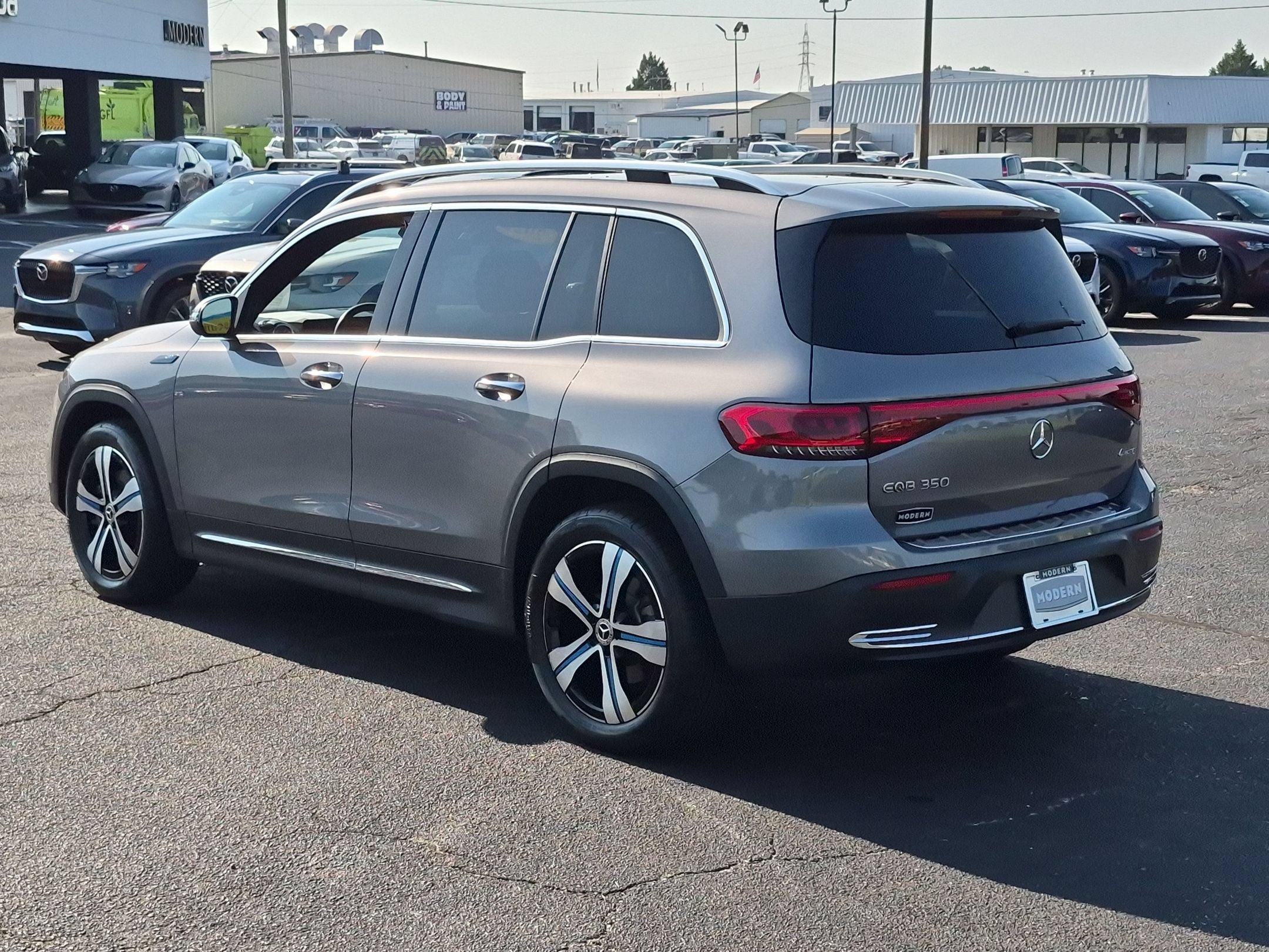Used 2022 Mountain Gray Metallic Mercedes-Benz EQB 350 image 3