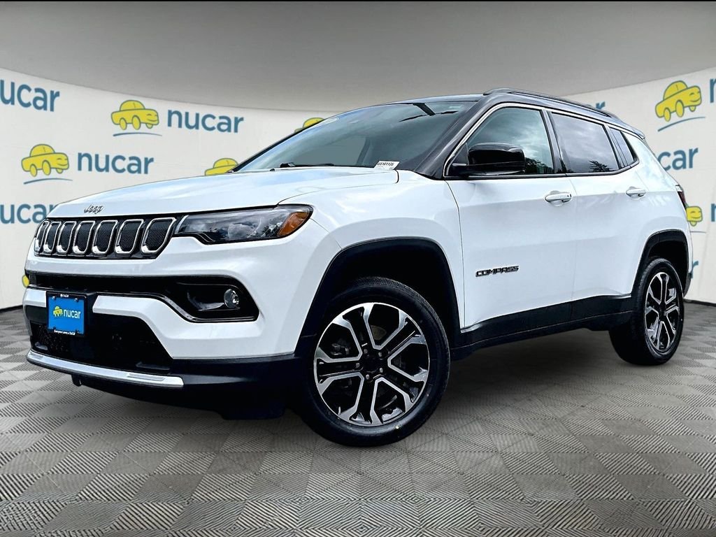 Used 2022 White Jeep Limited image 3