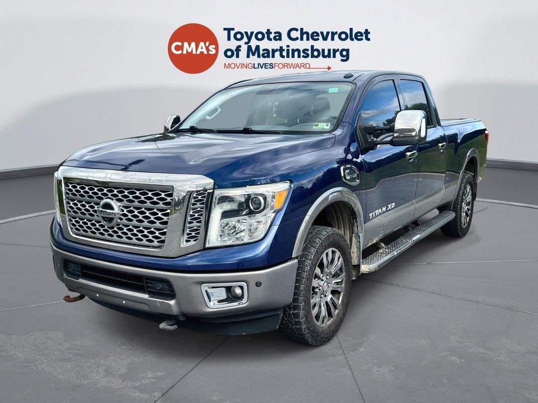 Used 2016 Deep Blue Pearl Nissan Platinum Reserve image 1