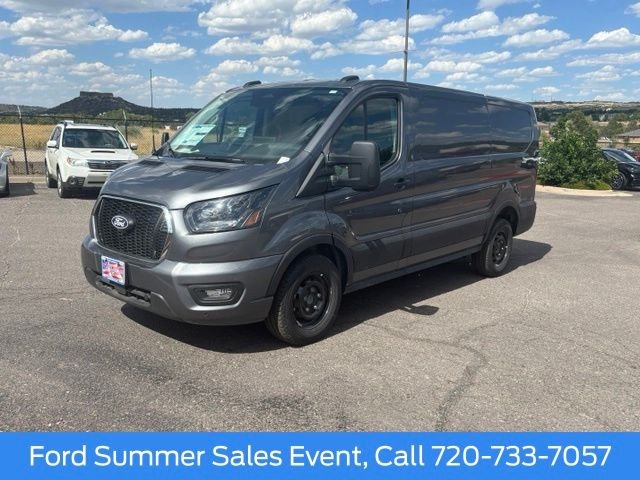 New 2026 Carbonized Gray Metallic Ford Cargo Van image 1